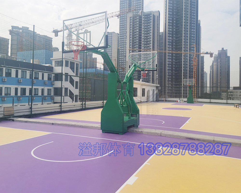 籃球場翻新