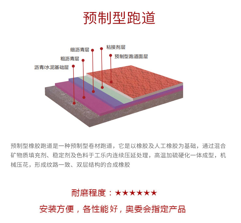 混合型塑膠跑道