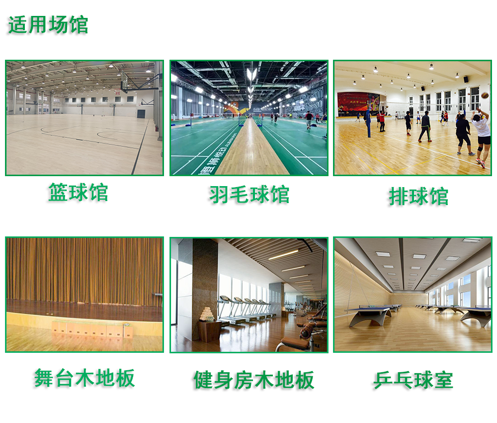 籃球場運(yùn)動木地板